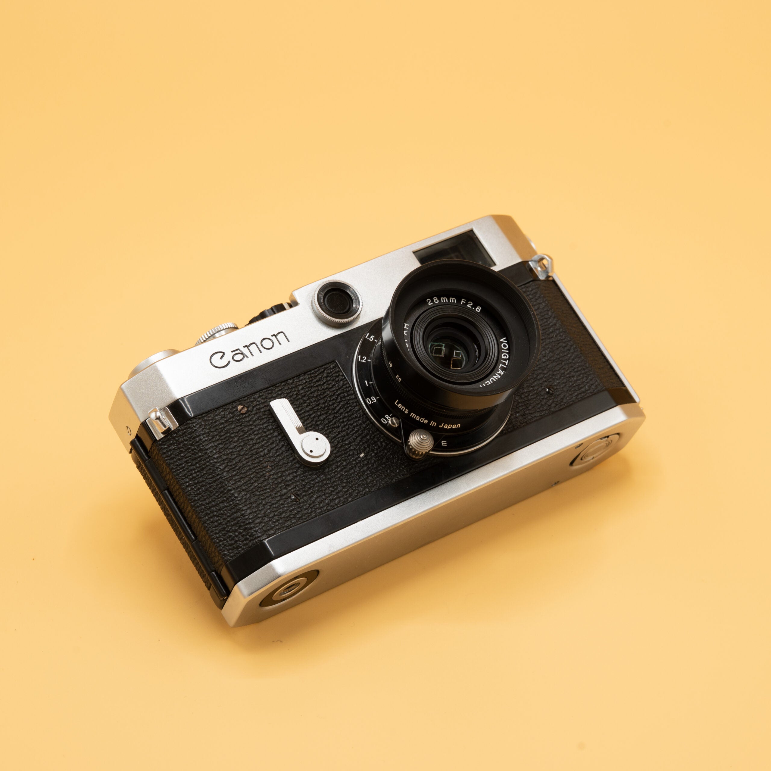 Canon P + Voigtlander Color Skopar 28mm